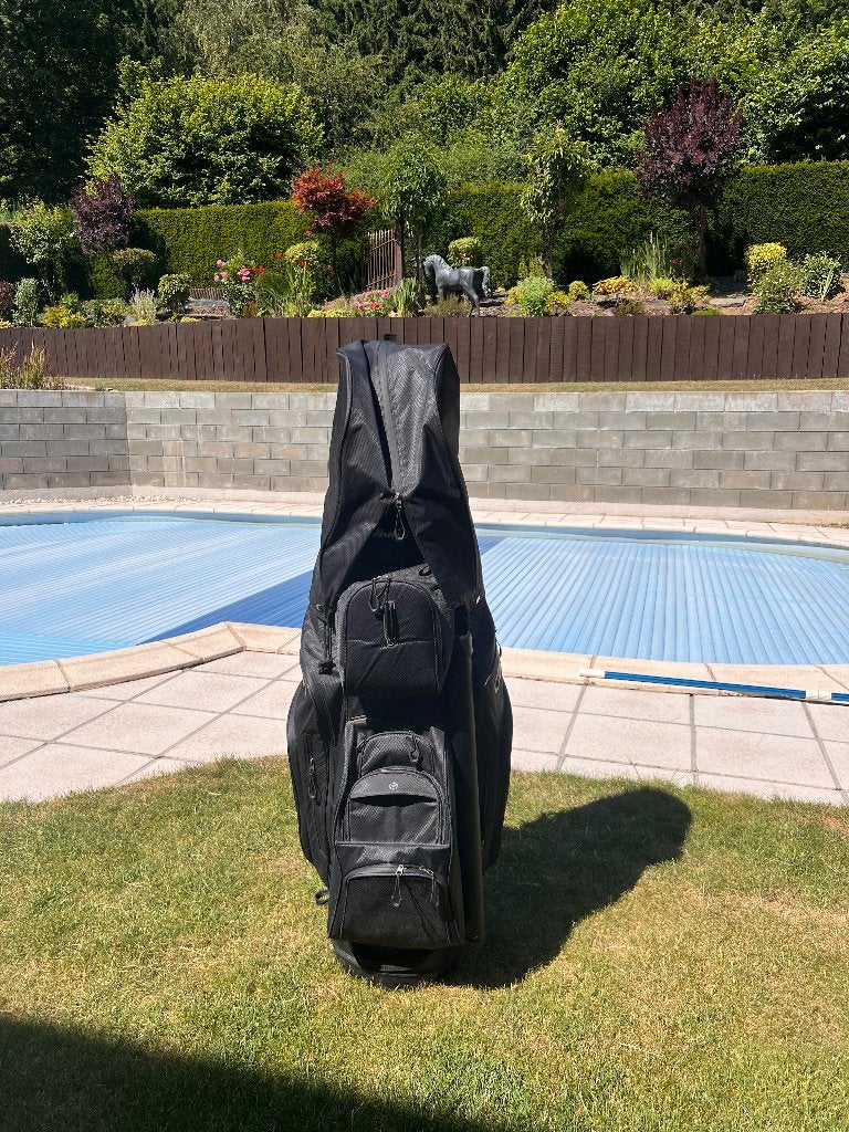 Sac de golf grand format, Enlèvement, Comme neuf, Noir, Autres types
