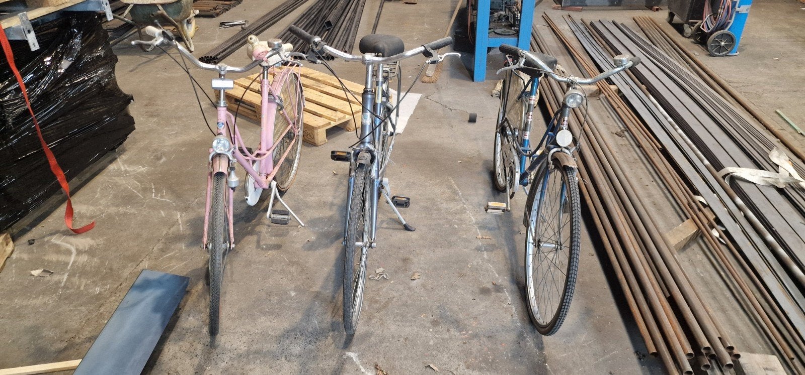 3 op te knappen fietsen, Enlèvement, Utilisé