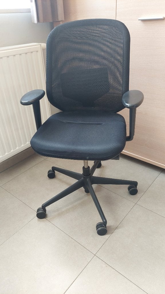 Vitra ergonomische bureaustoel model Suspa, Huis en Inrichting, Ophalen, Gebruikt, Zwart, Bureaustoel