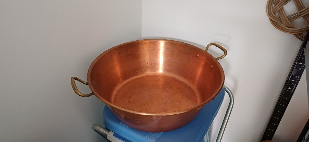 Casserole de confiture en cuivre, Enlèvement, Sans PFAS, Casserole, Cuivre