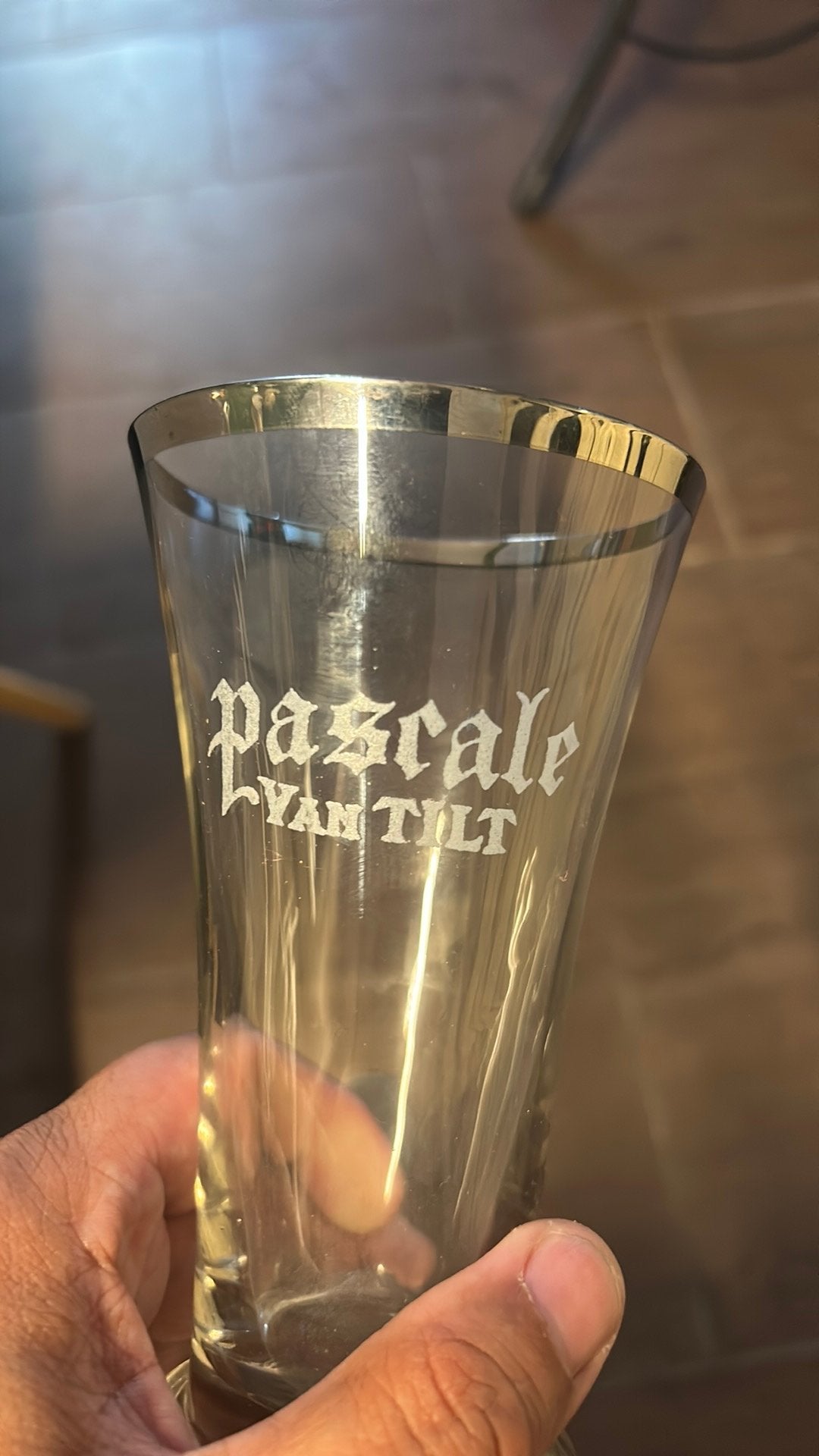 Verre a l’acide Van Tilt, Enlèvement ou Envoi, Comme neuf