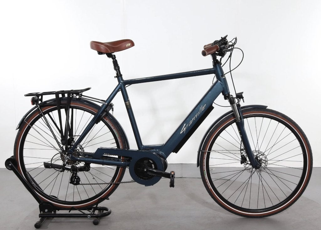 Granville Elektrische herenfiets maat 60, Gebruikt, Versnellingen, 57 tot 61 cm, Schijfrem