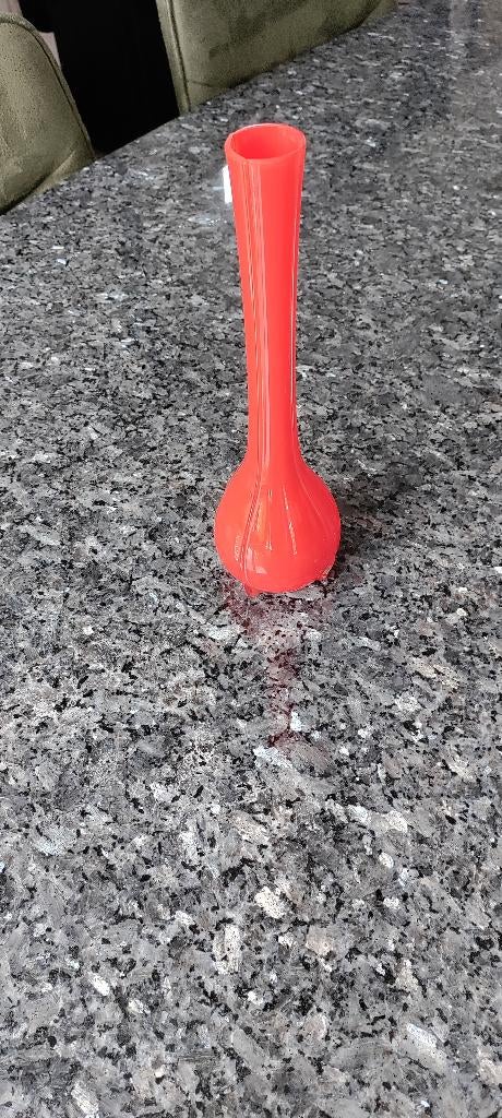 vase orange art déco, Enlèvement