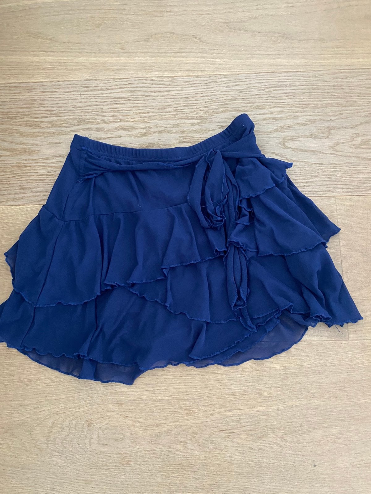 Blauw luchtig rokje maat 176, Kinderen en Baby's, Kinderkleding | Maat 176, Ophalen, Zo goed als nieuw