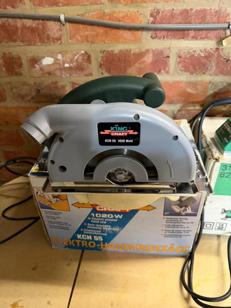 Zaagmachine, Doe-het-zelf en Bouw, Gereedschap | Zaagmachines, Ophalen, Zo goed als nieuw