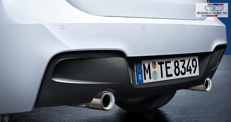M Performance Carbon uitlaatsierstuk BMW 2 serie F20 F21 + L, Enlèvement ou Envoi, -, -, -