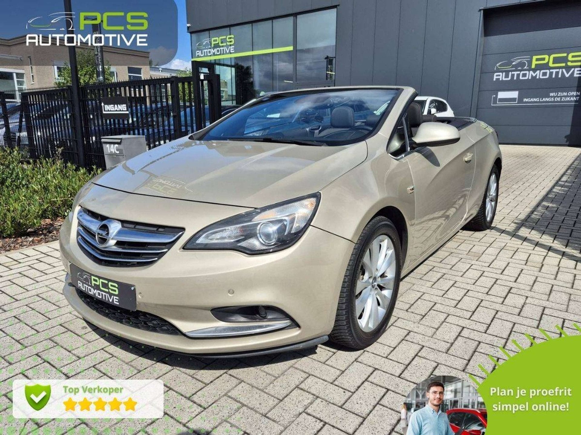 Opel Cascada 1.4 Turbo / Uit Overname / 12 maanden waarborg, Auto's, Opel, Stof, Gebruikt, Cabriolet, 120 pk