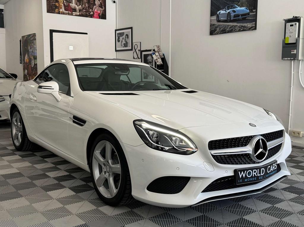 Mercedes-Benz SLC 180 PACK AMG NAVI CAMERA TOIT PANO H-K AIR, Automaat, Achterwielaandrijving, Gebruikt, 4 cilinders