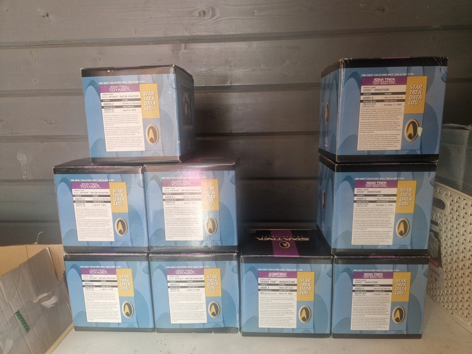 Star trek collectibles, Diversen, Ophalen
