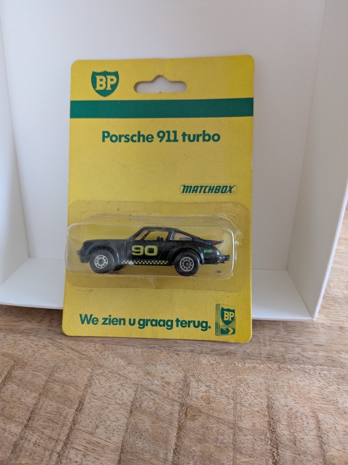 Matchbox BP Porsche 911 turbo, Ophalen of Verzenden, Matchbox