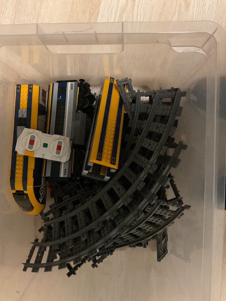 Lego city passagierstrein, Enlèvement, Comme neuf, Autres marques