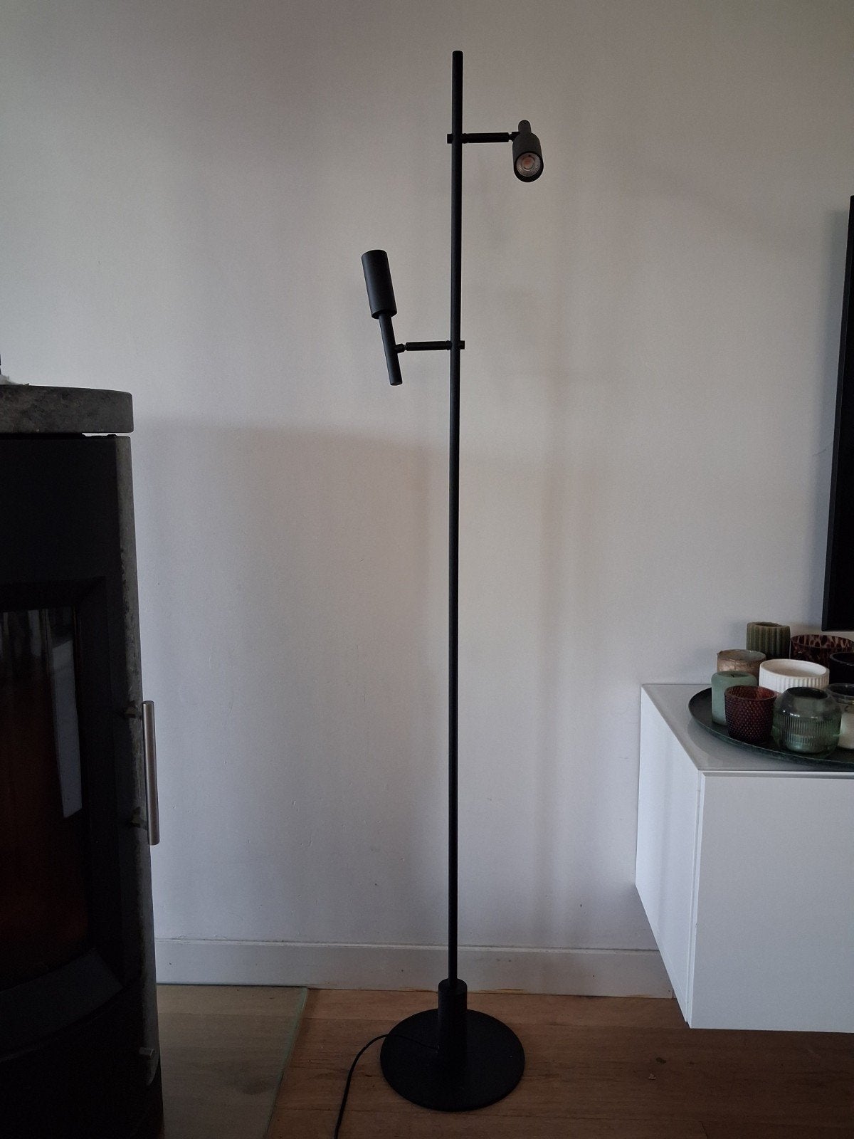 Staande lamp, Ophalen
