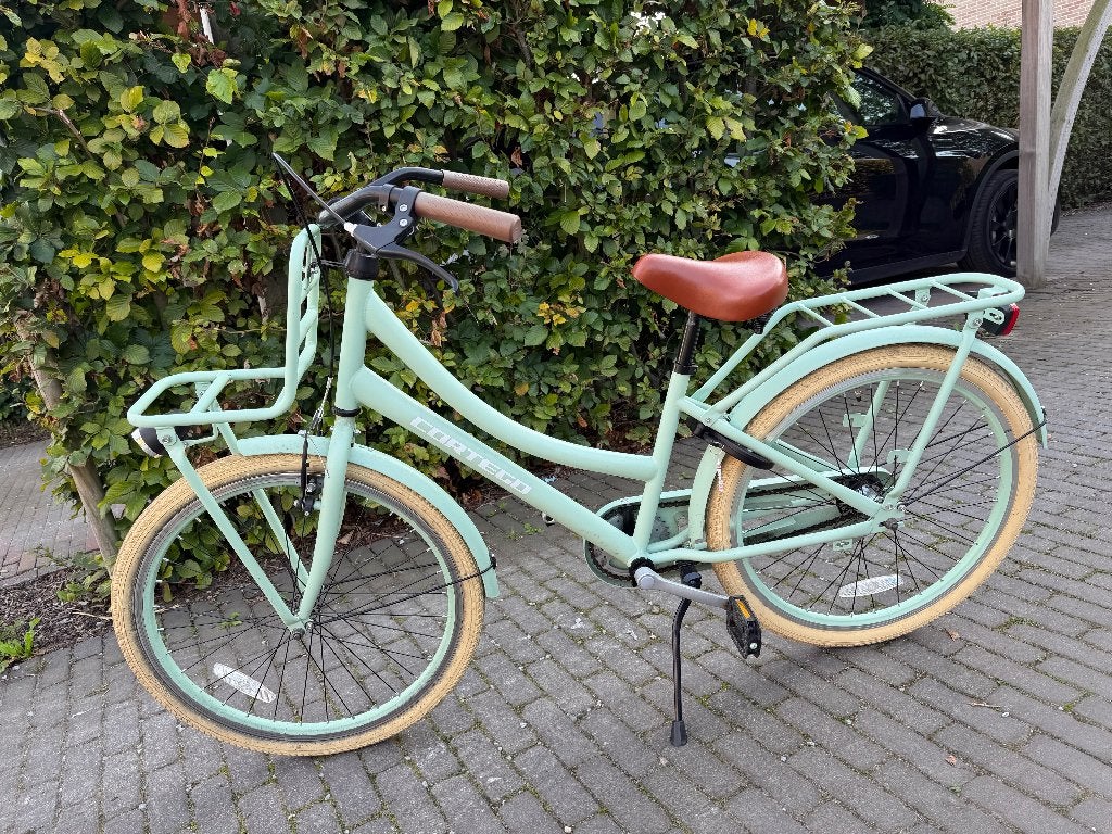Kinderfiets - lichtgroen - 24 inch, Fietsen en Brommers, Gebruikt, Ophalen, Overige merken, Terugtraprem
