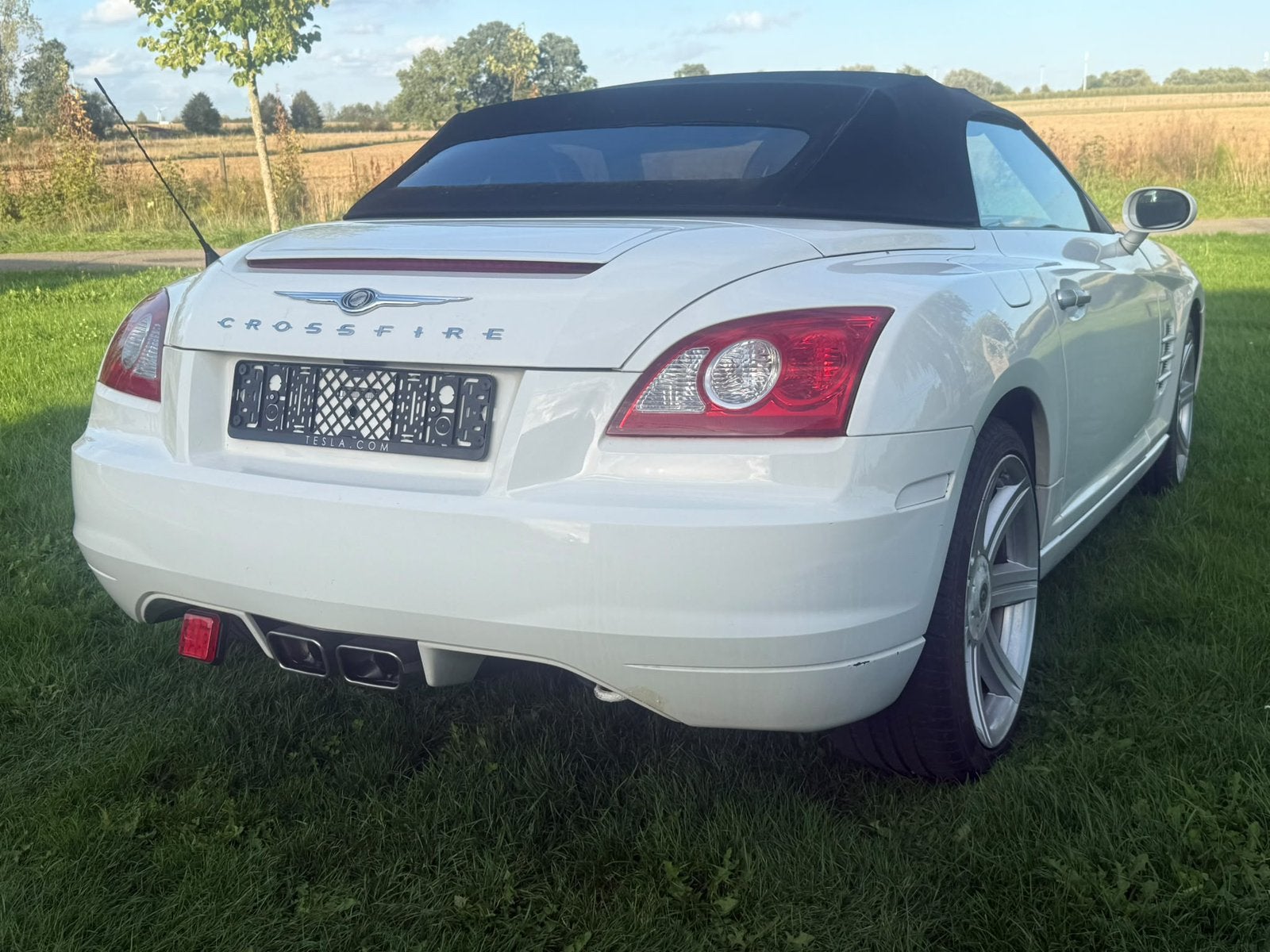 Chrysler Crossfire 3.2 benzine, Autos, Cuir, Achat, Noir, 6 cylindres