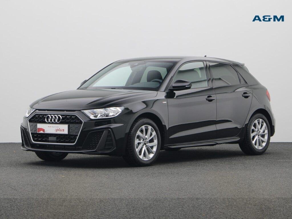 Audi A1 Sportback A1 Sportback 25 TFSI Sport Edition, Auto's, Audi, A1, Zwart, Handgeschakeld, 123 g/km