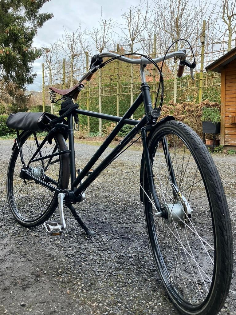 Herenfiets Brik Bikes Sec Premium, Gebruikt, Versnellingen, 57 tot 61 cm, Trommelrem