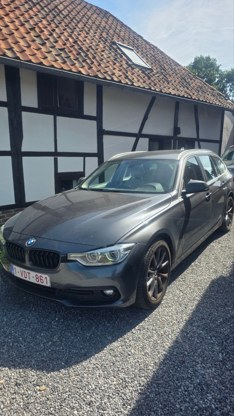 BMW 318d Touring Facelift Euro 6b - Automaat, Auto's, Achterwielaandrijving, 1995 cc, Euro 6, Leder