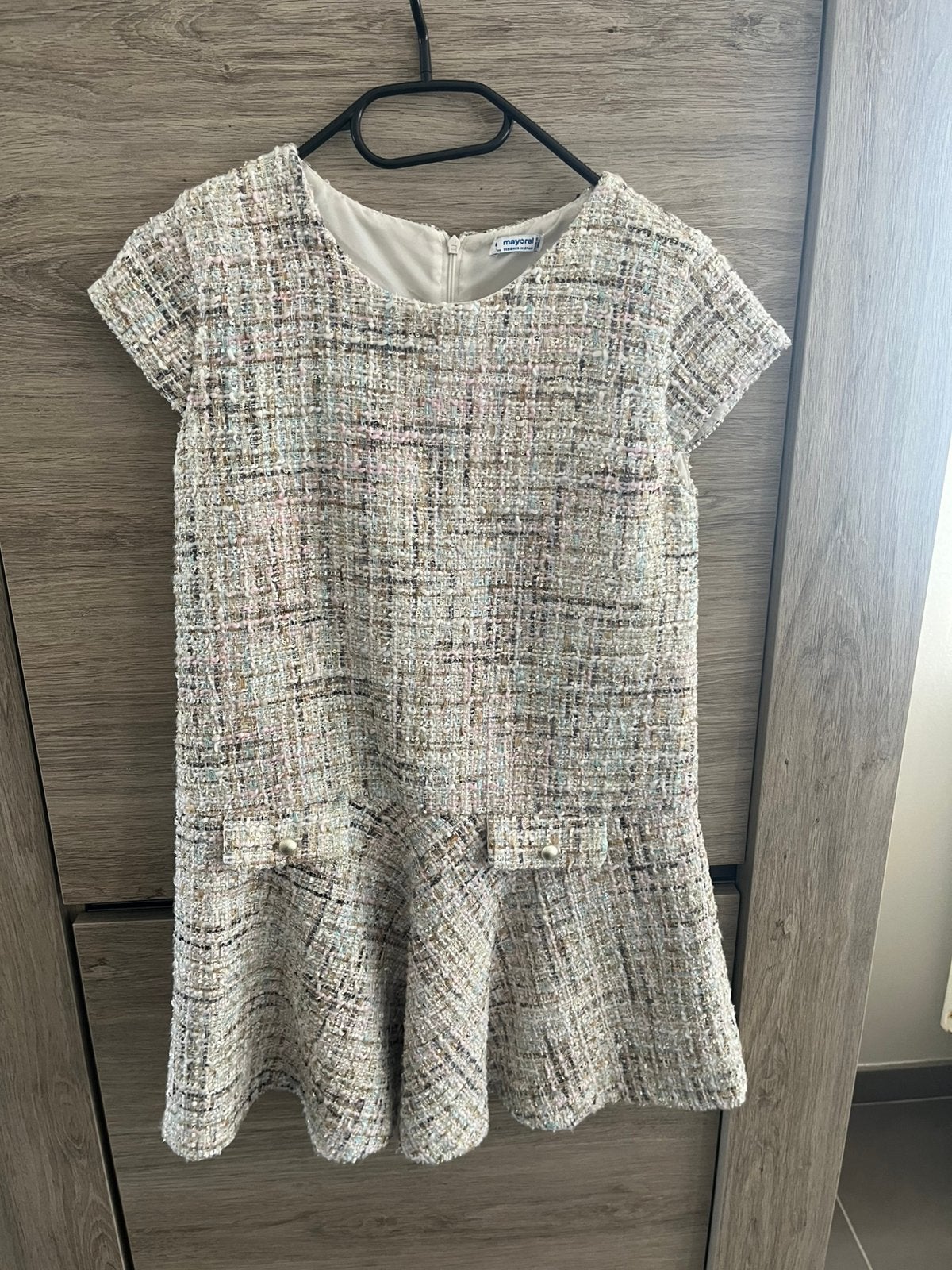 Meisje kleed merk mayoral, Kinderen en Baby's, Kinderkleding | Maat 158, Ophalen, Nieuw, Meisje, Jurk of Rok