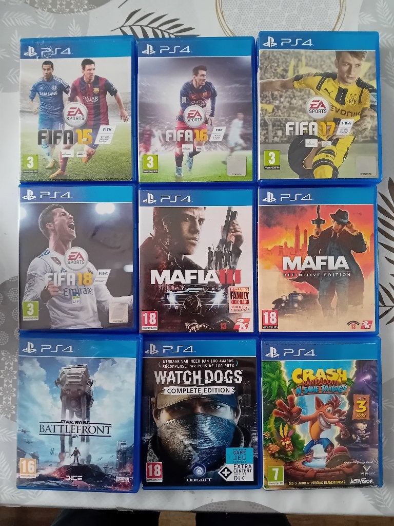 JEUX PS4 - dragon age, mafia, watchdogs, call of duty..., Enlèvement ou Envoi, Comme neuf
