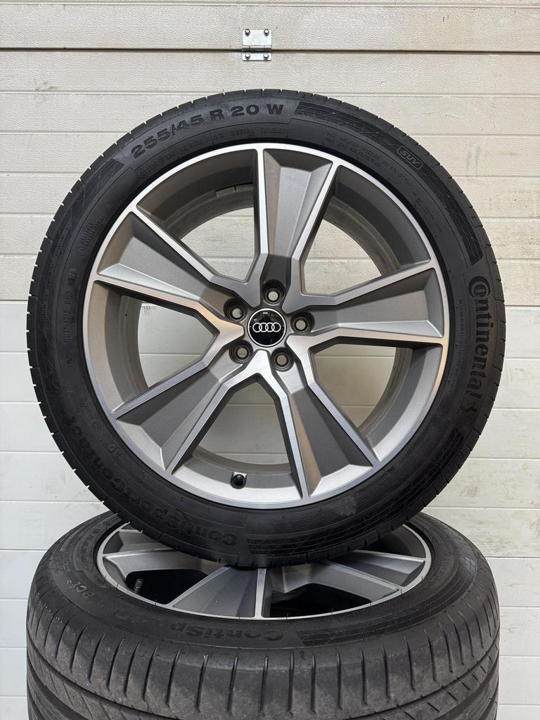 20’’ AUDI Q5 SQ5 VELGEN ZOMERBANDEN ROTOR AUDI SPORT ORIG, Auto-onderdelen, Banden en Velgen, Gebruikt, 255 mm, -, -