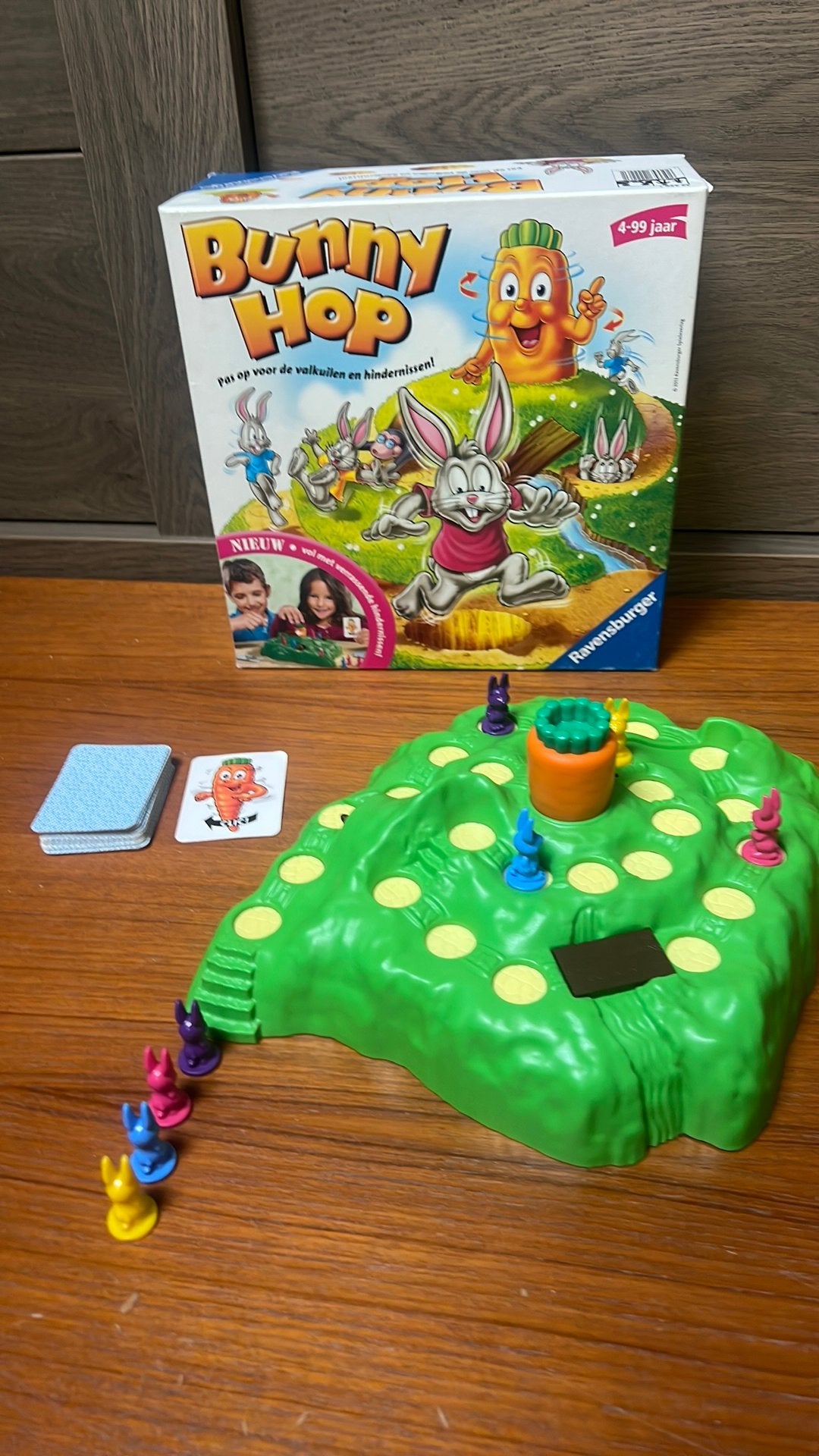 Bunny Hop, Een of twee spelers, Ophalen