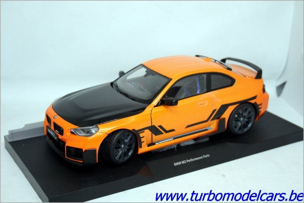 BMW M2 Performance Parts Orange 1/18 Solido, Ophalen of Verzenden, Nieuw, Auto, Solido
