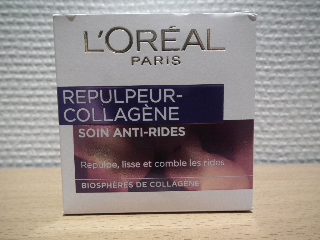 L'Oréal repulpeur- collagène soin anti-rides 50 ml., Envoi, Neuf, Tout le visage, Soins