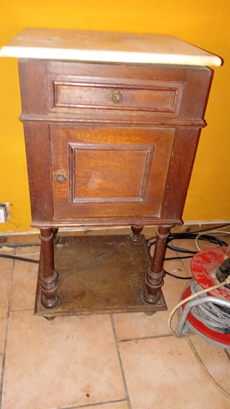 antiek  apotheek kastje, Maison & Meubles, Enlèvement, Utilisé