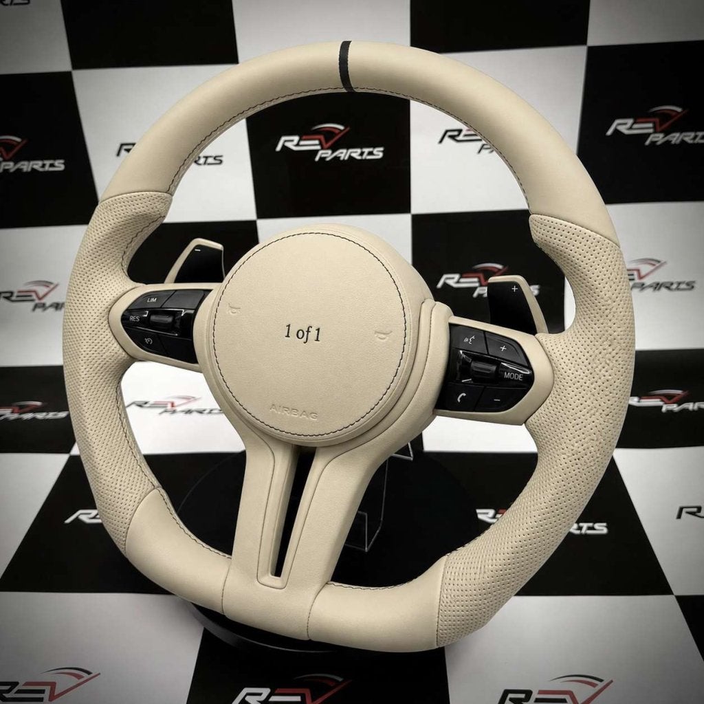 Volant en cuir crème BMW F et E, Enlèvement ou Envoi, Neuf, BMW