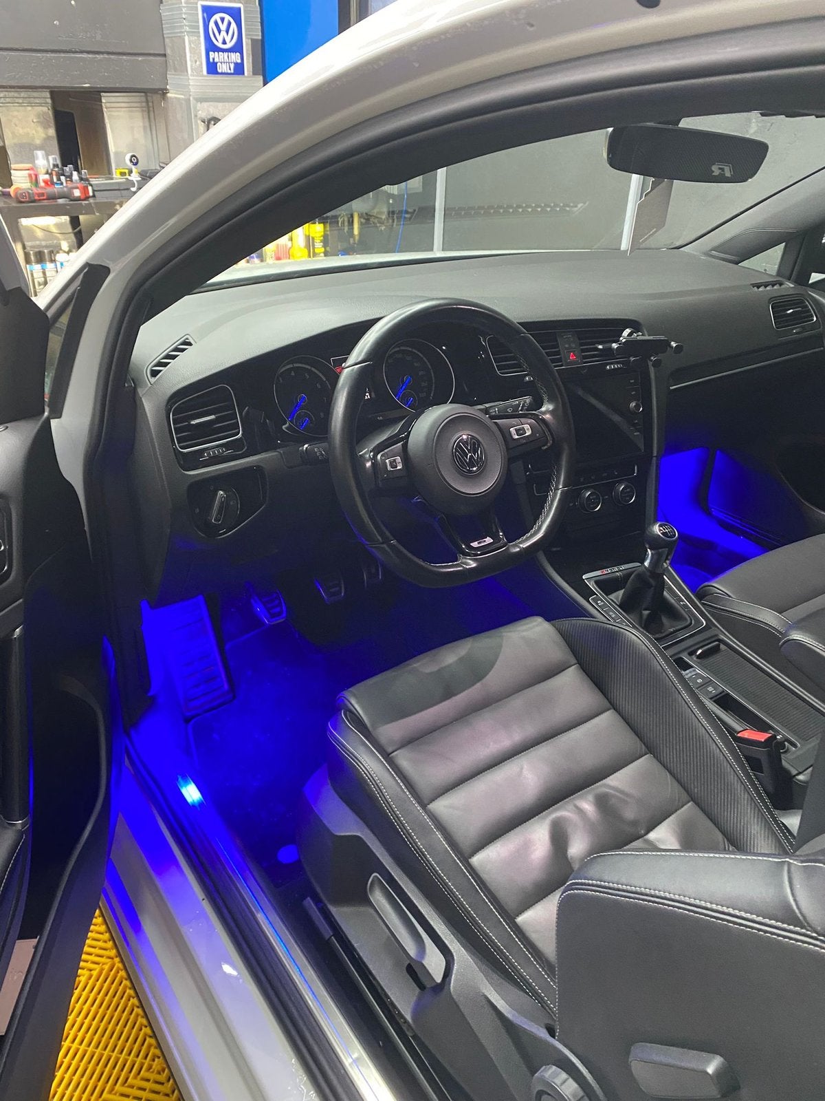 VW Golf R 2017 weinig kilometers, Autos, Cuir, Euro 5, Achat, 170 g/km