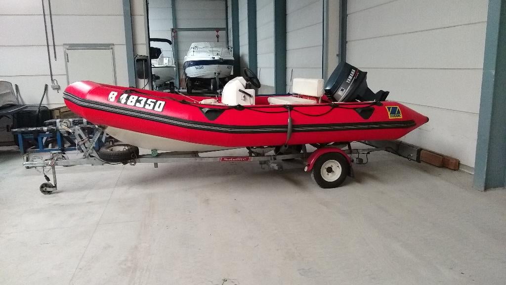 Zodiac Pro II 470 Semi-rigide, Ophalen, Benzine, Overige materialen, Zodiac