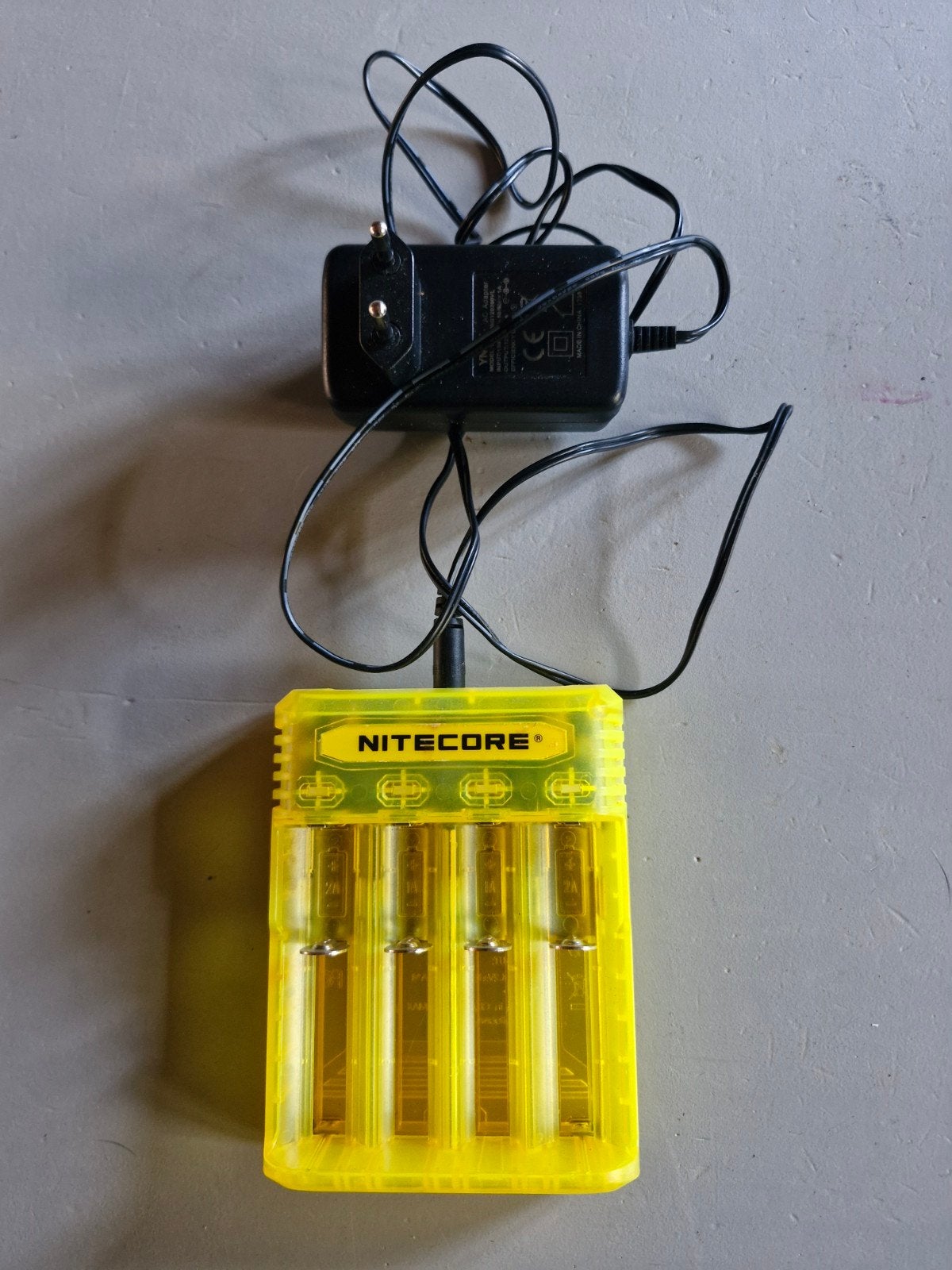 nitecore q4 snellader, Ophalen