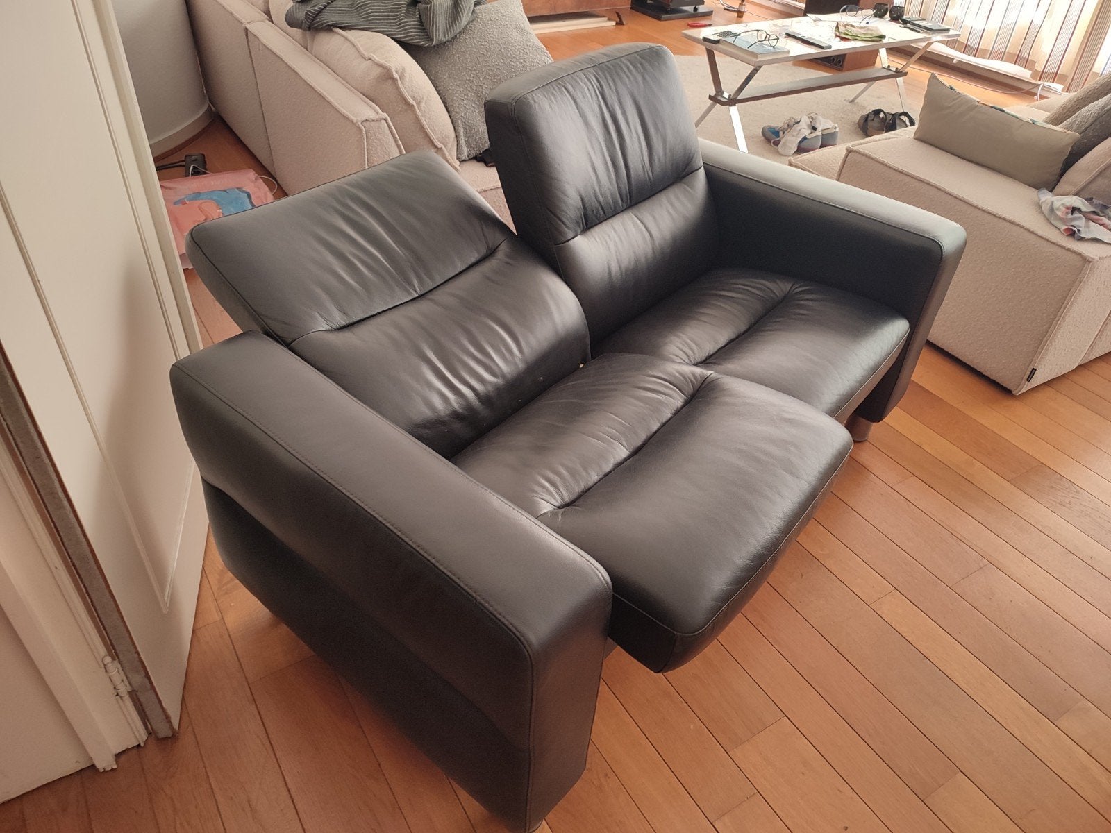Stressless canapé, Enlèvement, Deux personnes, Cuir