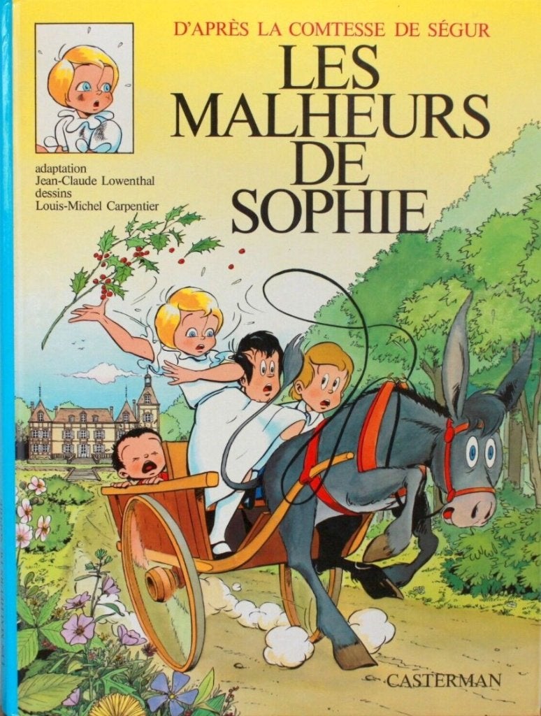 Les malheurs de sophie Lowenthal Carpentier mai 1984, Une BD, Enlèvement ou Envoi, Comme neuf