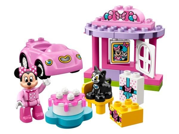 Duplo 10873 COMPLEET!  Minnie's verjaardagsfeestje, Enlèvement ou Envoi, Ensemble complet, Comme neuf, Boîte incluse
