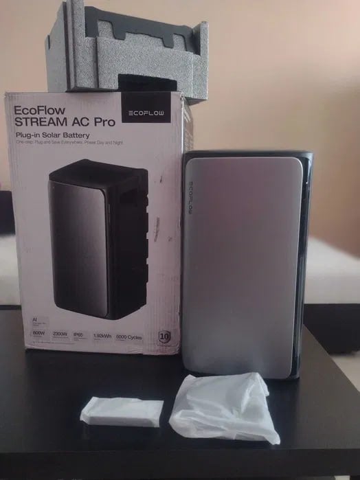 EcoFlow Stream AC Pro, Huis en Inrichting, Ophalen of Verzenden, Zo goed als nieuw