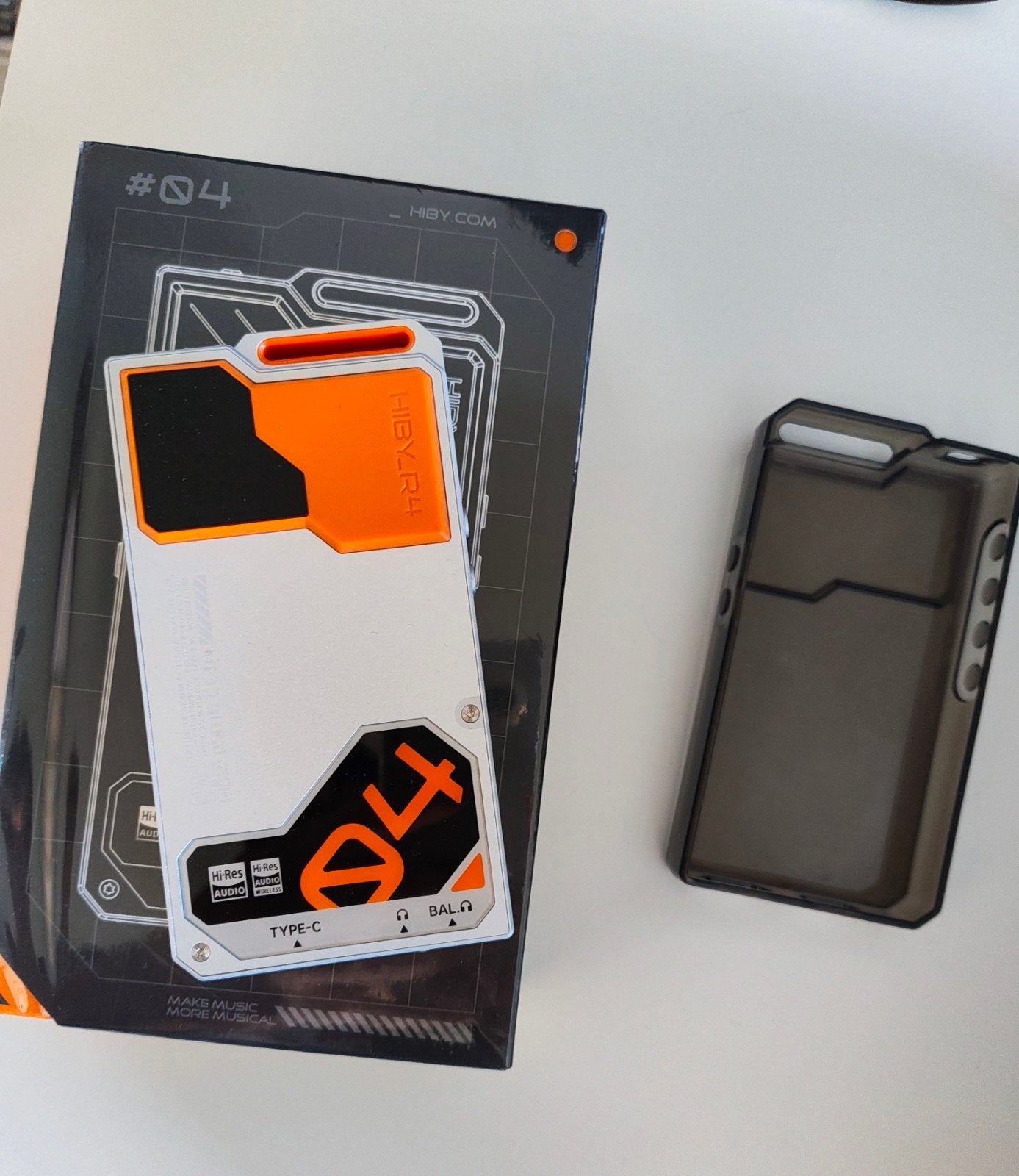 Hiby R4 DAP, Audio, Tv en Foto, Mp3-spelers | Overige merken, Ophalen of Verzenden, Zo goed als nieuw, Overige merken