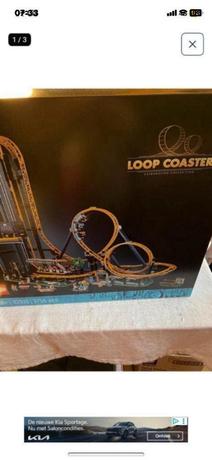 Lego Loop Coaster 10303  nieuw in doos, Ophalen, Nieuw in verpakking