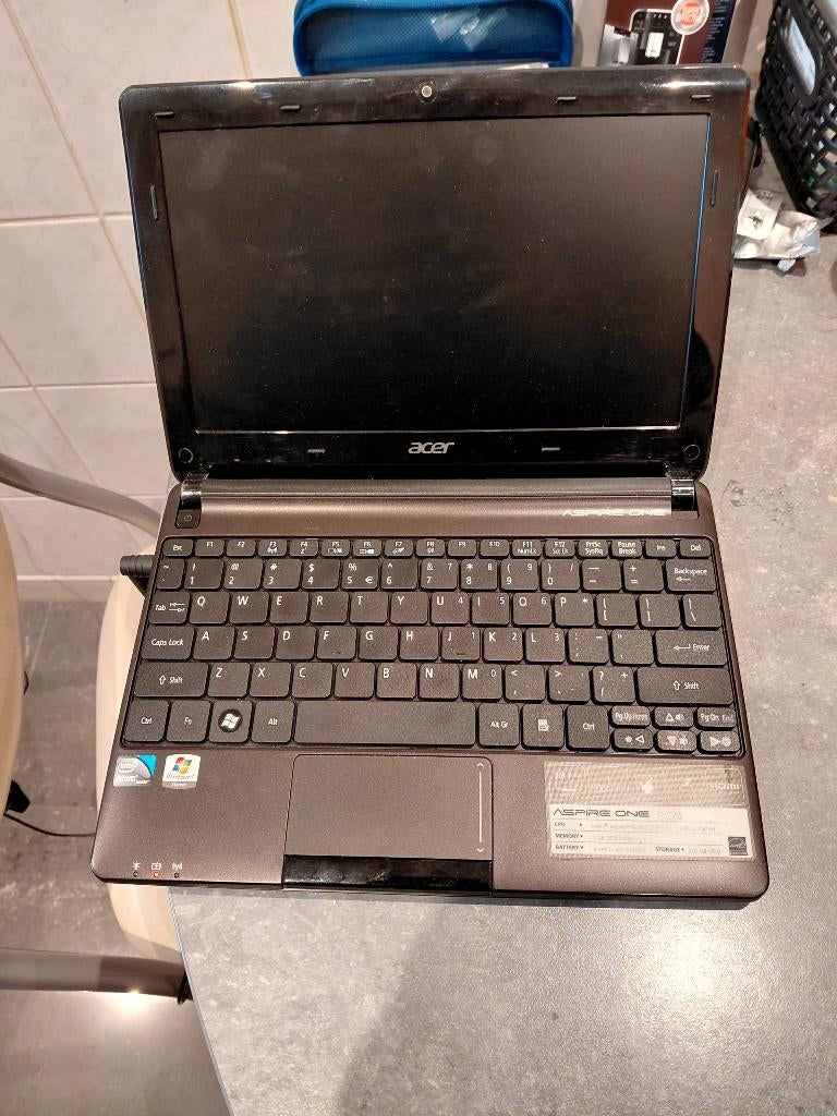 acer aspire one windows 7 starter, Ophalen, 256 GB, Minder dan 4 GB, Qwerty
