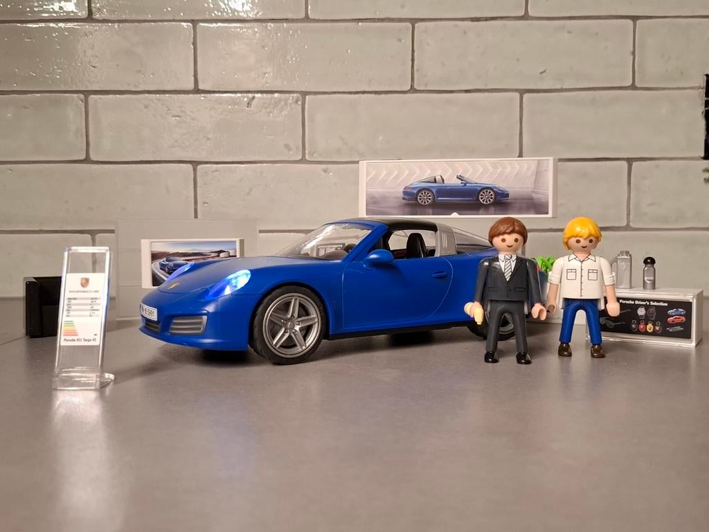 Playmobile Porsche 911 Targa 4S, Kinderen en Baby's, Speelgoed |Speelgoedvoertuigen, Ophalen of Verzenden