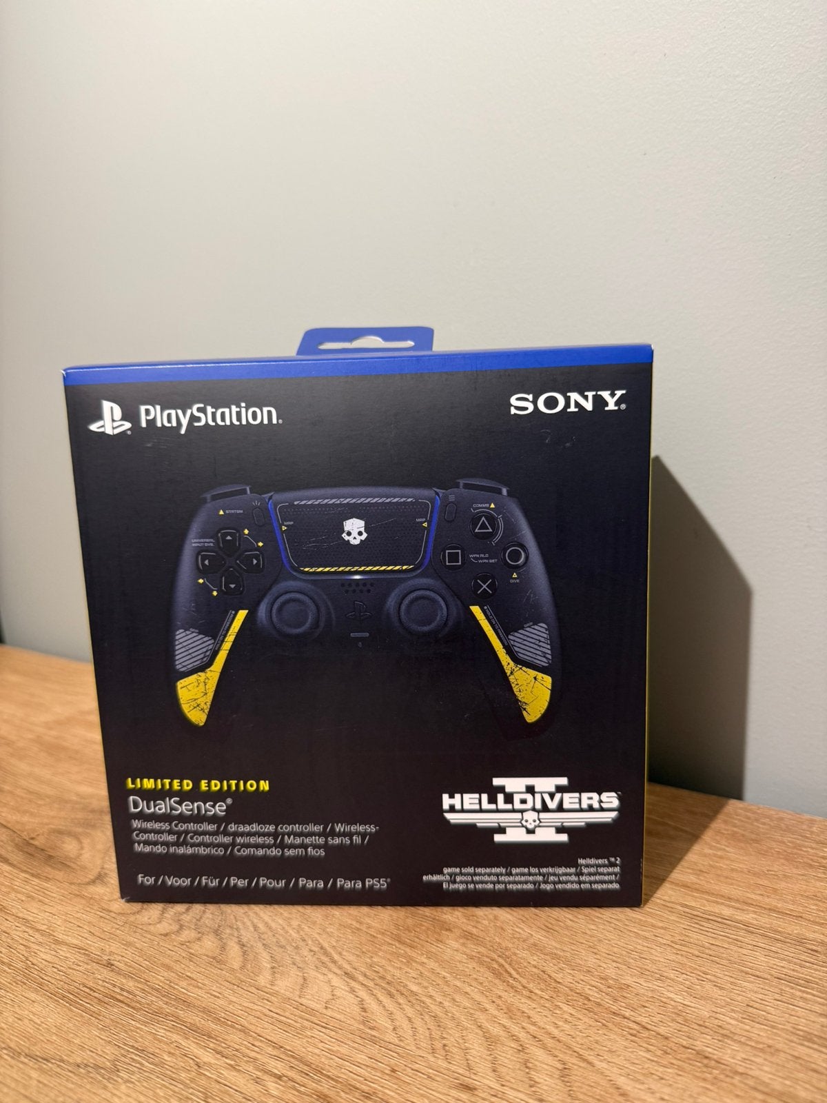 Helldivers DualSense controller - Limited edition, Consoles de jeu & Jeux vidéo, Consoles de jeu | Sony Consoles | Accessoires