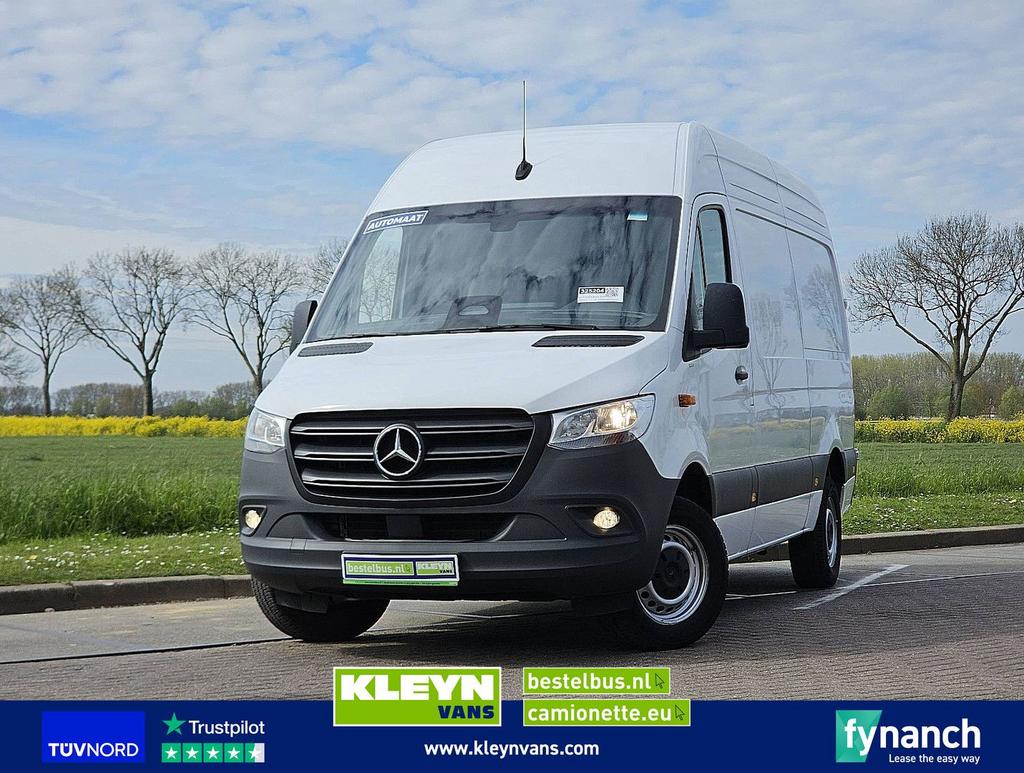 Mercedes-Benz SPRINTER 317 L2H2 RWD Mbux10, Auto's, Bestelwagens en Lichte vracht, Automaat, Cruise Control, Wit, Mercedes-Benz