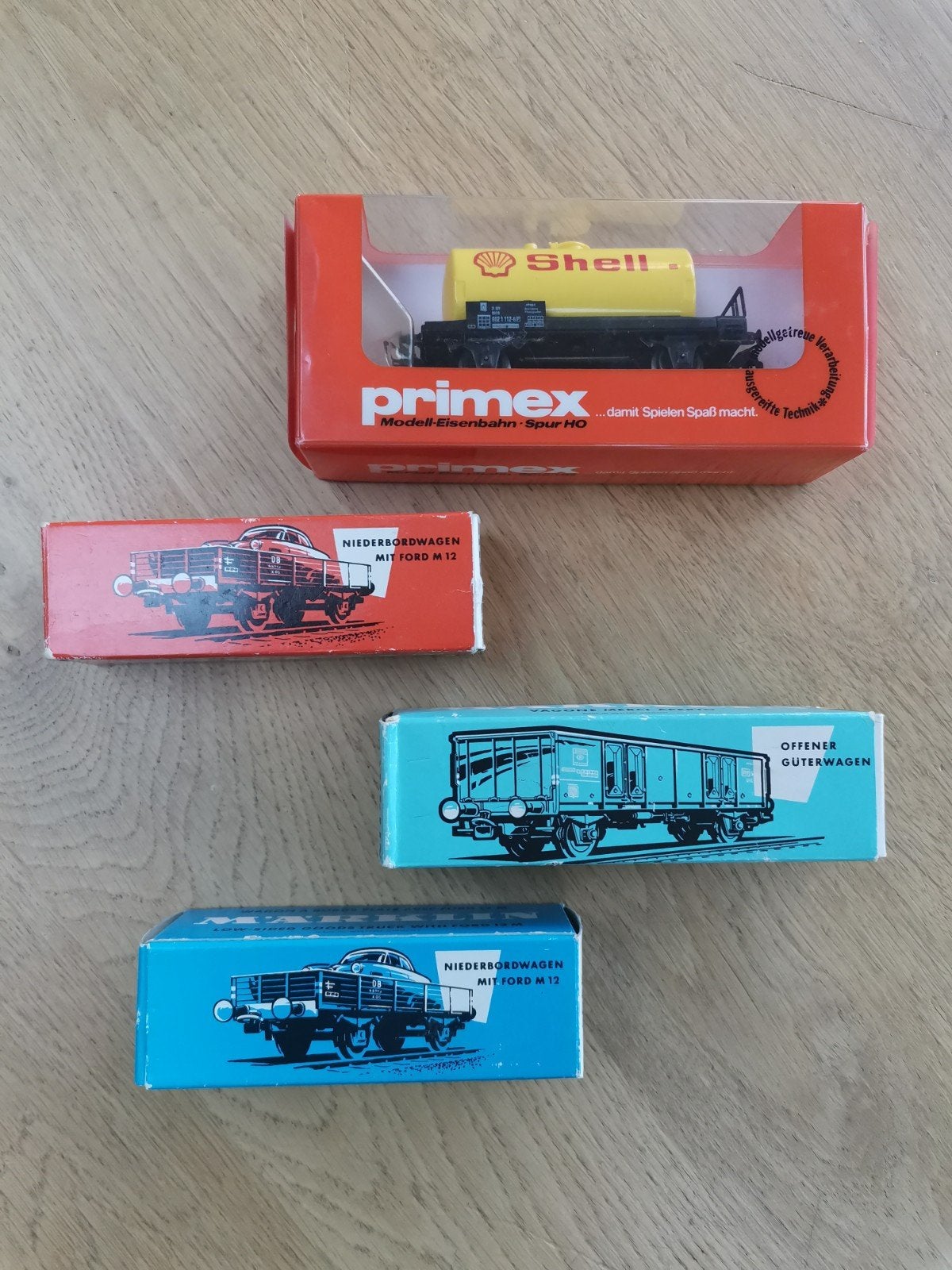 Ensemble de 4 wagons Märklin., Enlèvement ou Envoi