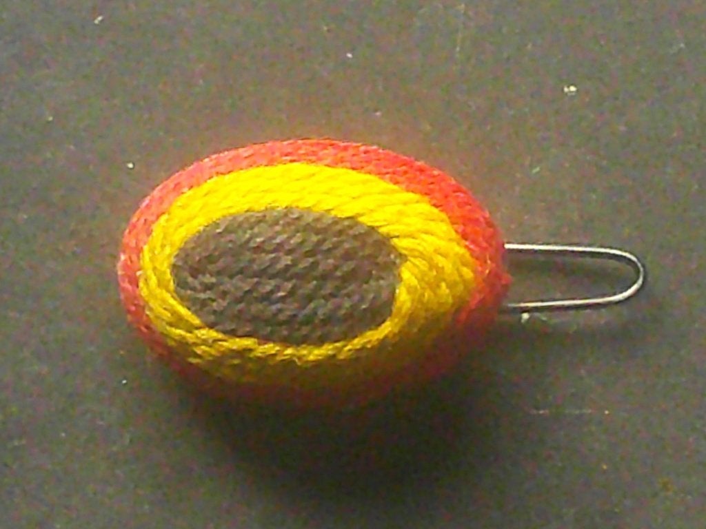 Pompon de troupe coiffures à gousset AB-BL & Garde Civique, Collections, Envoi, Armée de terre, Emblème ou Badge