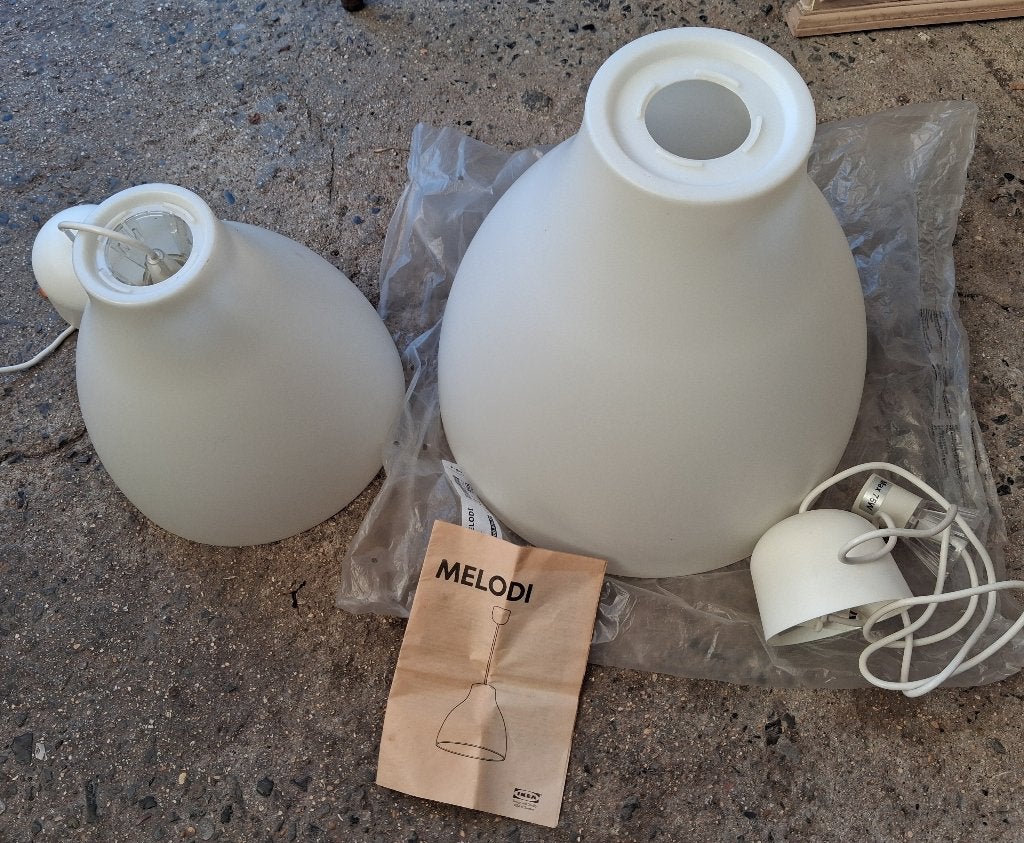Suspension " Melodi " Ikea, Enlèvement