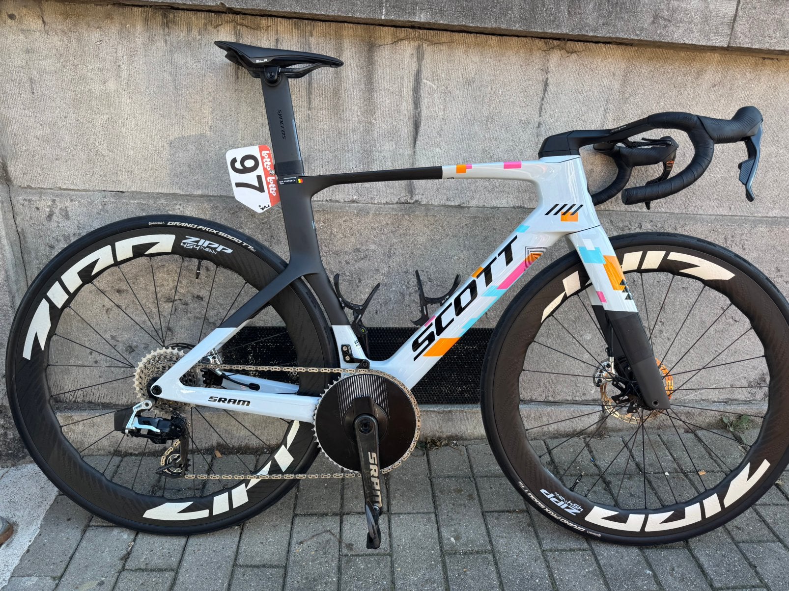 SCOTT FOIL RC TEAM REPLICA 2026–MAAT 54–TOUR DE FRANCE 2026, Enlèvement, Comme neuf, Carbone