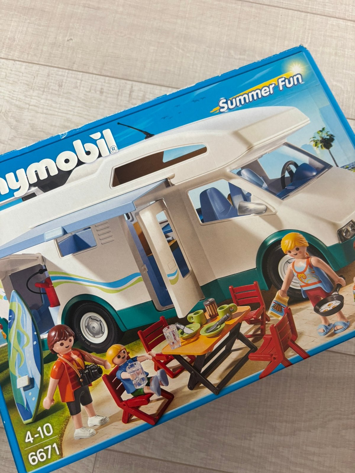 camper Playmobil, Kinderen en Baby's, Ophalen, Zo goed als nieuw, Summer fun