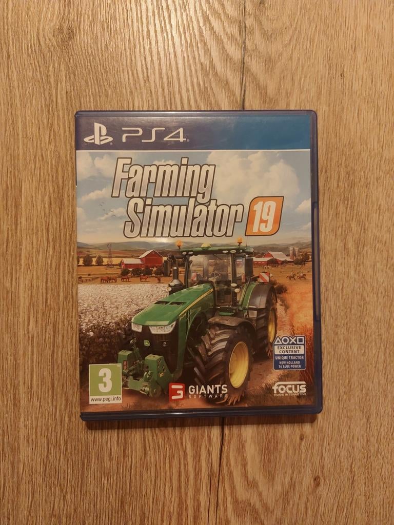 Farming Simulator 19: Platinum Edition (PS4), Consoles de jeu & Jeux vidéo, Enlèvement, Simulation, À partir de 3 ans, Online