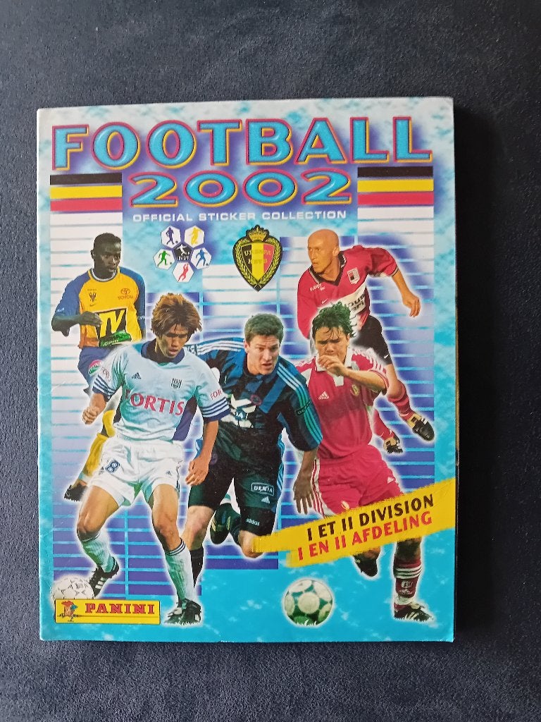 panini stickerboek Football 2002, Enlèvement ou Envoi, Comme neuf, Sport