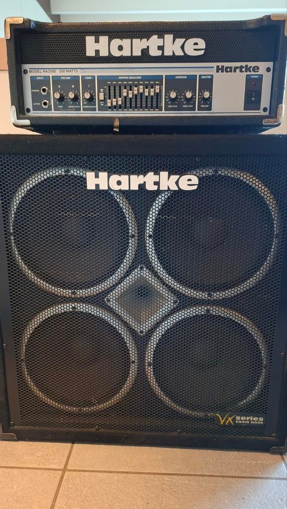 Hartke HA3500 + Hartke VX410, Muziek en Instrumenten, Versterkers | Bas en Gitaar, Ophalen